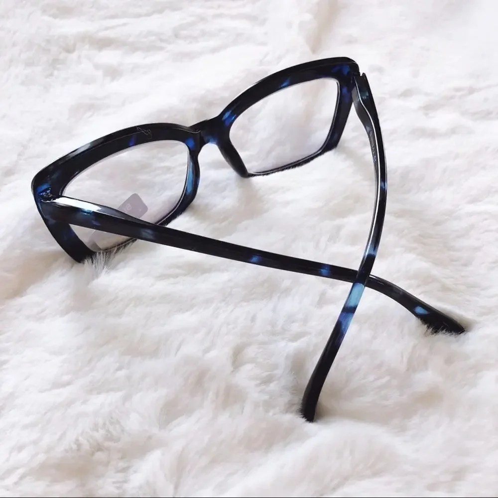 Grace Black & Blue Computer Blue Light Glasses